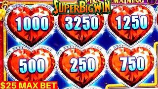 HIGH LIMIT Lock it Link Slot Machine BIG WIN | Sun Warrior Slot Machine