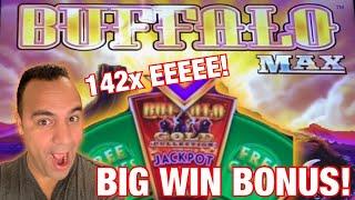 Buffalo MAX 52 Free Games BIG WIN BONUS!!!  | Wonder 4 Buffalo JACKPOT