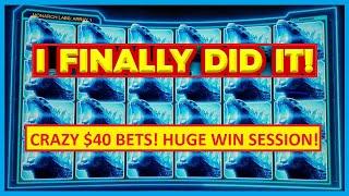 CRAZY $40 BETS → BONUS!!! HUGE WIN on MonsterVerse Slots!