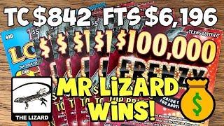 NICE WINS!!  NEW $100,000 Frenzy + Mega Loteria Scratch Off Tickets  TC vs FTS MM3 #38