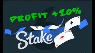 STAKE.COM  PLAY VIDEO POKER IN AUTO MODE  PROFIT +20%