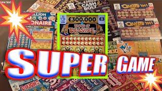 WHAT Scratchcard Game.WOW!TEMPLE TREASUREMillionaire BINGOScrabbleDon't forget to"LIKE"