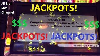 JACKPOTS, JACKPOTS, JACKPOTS  About $50.000.00  JB Elah Slot Channel Choctaw #best #highlimitslots