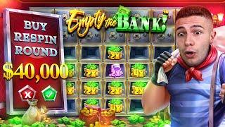 $40,000 Bonus Buy on EMPTY THE BANK  (40K Bonus Buy Series #26)