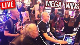 MEGA SLOT WIN$  High Limit Play from Vegas! Slot Fest West Night 4 | The Big Jackpot