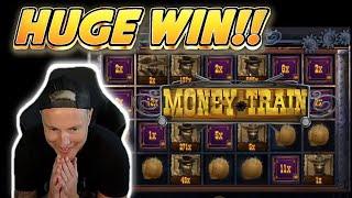 HUGE WIN! MONEY TRAIN BIG WIN - CASINO GAME from CasinoDaddys LIVE STREAM