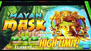 High Limit Play: Huff n More Puff, Mayan Mask, and Zorro Slots!