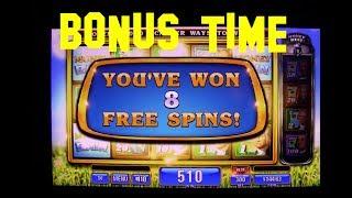 Money Rain 60fps Live Play at max bet with BONUS FREE SPINS Slot Machine IT