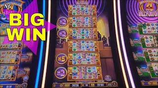 Miss Kitty Gold Slot Machine Bonus BIG WIN SUPER FREE GAMES WON! Wonder 4 Tower BIG WIN