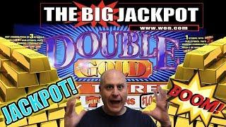 $30 / SPIN JACKPOT HANDPAY on DOUBLE GOLD!! | The Big Jackpot
