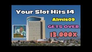 Your Slot Hits 14 - Almis09 gets over 13,000x