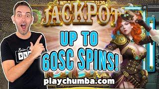 JACKPOT Bonuses 60SC A SPIN!  PlayChumba.com