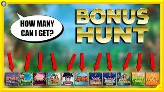 BIG BONUS HUNT TO START THE YEAR! CAN I GET EVERY BONUS?