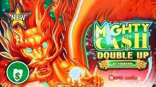 •️ New - Mighty Cash Double Up Dragon slot machine, 2 Bonuses