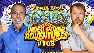 Double Double Bonus Extra Draw Frenzy + Ultimate X! Video Poker Adventures 108 •  The Jackpot Gents
