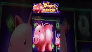 PIGGY BANKIN' First Spin BIG PIG WIN! #shorts