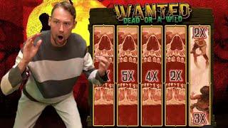 CASINODADDY'S EPIC BIG WIN ON WANTED DEAD OR A WILD SLOT