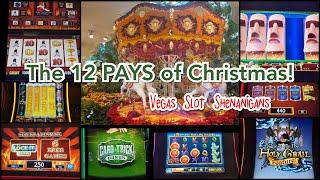 The 12 *Pays* of Christmas! Holiday Slot Wins (and a Handpay?) from Vegas