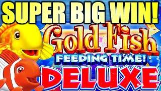 NEW SLOT! WINNER WINNER FISH DINNER!! GOLD FISH FEEDING TIME DELUXE Slot Machine (LIGHT & WONDER)