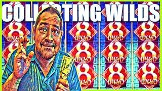 • COLLECTING WILDS FOR BIG WINS • Fortune Rooster Slot Machine | Slot Traveler