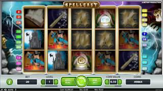 SPELLCAST SLOT - witches and wizards magic themed video slot machine by NetEnt