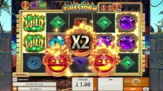 Play 'N Go Firestorm Mobile Slot - Free Spin Mode