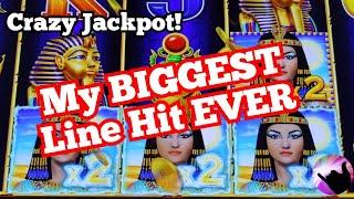 MY BIGGEST LINE HIT EVER! 2 Awesome Handpay Jackpots!