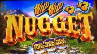 I DID IT !!  $500 HIGH LIMIT Slot Play LUCKY 500WILD WILD NUGGET Slot (Aristocrat) $5.00 BET