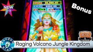 ️ New - Raging Volcano Jungle Kingdom Slot Machine Bonus