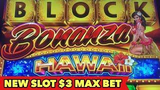 •️NEW SLOT BIG WIN•️ BLOCK BONANZA HAWAII | TRIPLE WEALTH PHOENIX BONUS GAMES