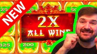 I FILLED THE SCREEN FOR A MASSIVE WIN!  NEW Mighty Cash Ultra SLOT MACHINE!