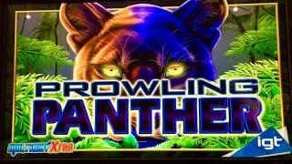 Prowling Panther slot machine- Nice wins!