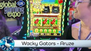 Wacky Gators Slot Machine by Aruze at #G2E2022