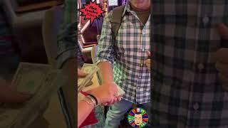 Guy Gets Jackpot And Tips It ALL!