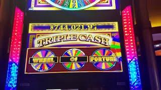 Wheel Of Fortune Slot Machine SPIN Win!!! Triple Cash Wheel Of Fortune