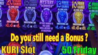 DO YOU STILL NEED A BONUS GAME ? 50 FRIDAY 2205 DRAGONS RAPID / WHITE ORCHID Slot