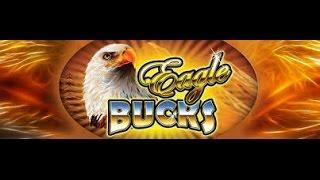 HUGE WIN HIGH LIMIT $10 Ainsworth Eagle Bucks Slot Machine Free Spin bonus