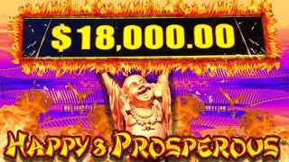 Dragon Link Happy Prosperous EPIC MASSIVE HANDPAY JACKPOTS ~ HIGH LIMIT $250 Bonus Slot Machine
