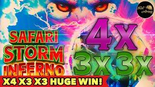 ️HUGE WIN️THEY LAUGHED AT ME BUT WHAT HAPPEN NEXT STUNNED THEM | SAFARI STORM INFERNO SLOT MACHINE