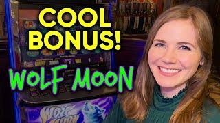 Very Unique BONUS! Wolf Moon Slot Machine!