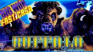 Buffalo Deluxe PROGRESSIVE BIG JACKPOT WON | Timber Wolf Deluxe  Bonus |Wicked Winnings 2 Slot Bonus