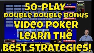 Double Double Bonus Video Poker - Learn the Best Strategies!