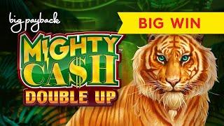 Mighty Cash Double Up Lucky Tiger Slot - ALL FEATURES, LOVED IT!