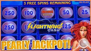 ️Lightning Link Magic Pearl JACKPOT HANDPAY ️HIGH LIMIT $25 Bonus Round Slot Machine Casino ️