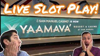 Monday with the Mensez! Live Slot Play at Yaamava