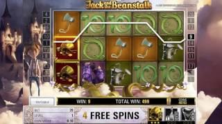 Jack & the Beanstalk Slot Review Netent Big Wins!