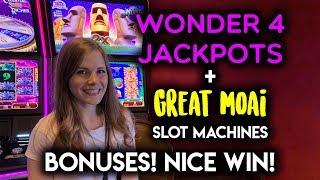 GREAT WIN! Great Moai Slot Machine!