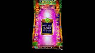 Pharaoh's Fury Slot Machine Bonus Win With ReTrigger !!!! Live Play