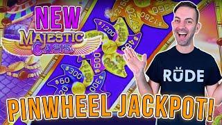JACKPOT  Pinwheel Slot Machine  TWO JACKPOTS → M Resort Casino