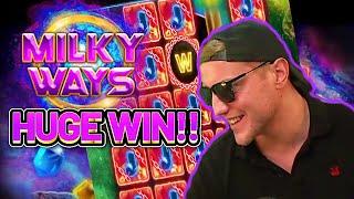BIG WIN!! MILKY WAYS BIG WIN - Casino slot win from Casinodaddy